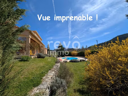 vente maison 6 pièces 121 m² la rochette-du-buis (26170)