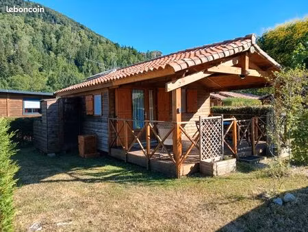 vente chalet bois