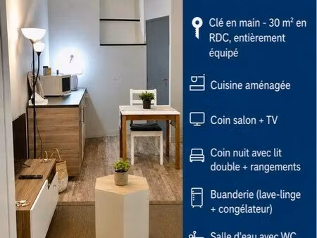 grand studio 30 m2 clés en mains rue thiers