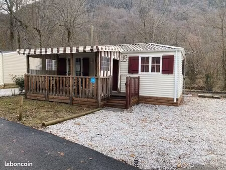 mobile home louisiane 4/6 personnes camping la marmotte 4etoiles