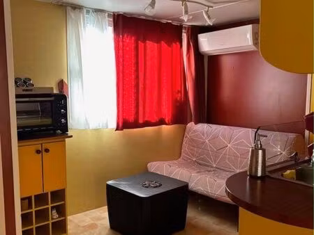 à vendre - mobil-home rapidhome 42 m2 - 2 chambres - 5 couchages - climatisé
