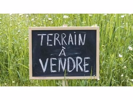 terrain constructible à vendre