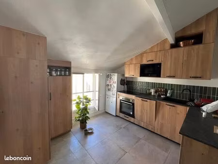 loft meublé - pernety - 40 m²/56 m² loi carrez