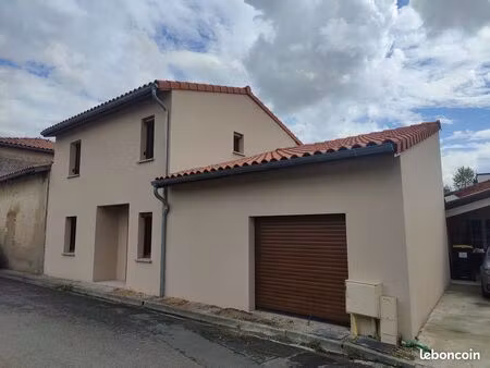 maison neuve à louer – 110 m² – le lherm - centre village  rue calme