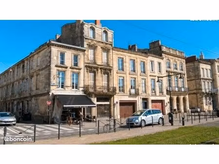agréable studio meublé chartrons rénové – face aux quais centre ville de bordeaux