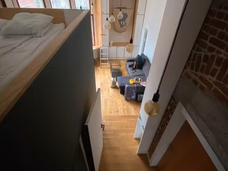 grand studio rénové avec mezzanine – vieux lille / rue thiers – lumineux  calme et sécuris