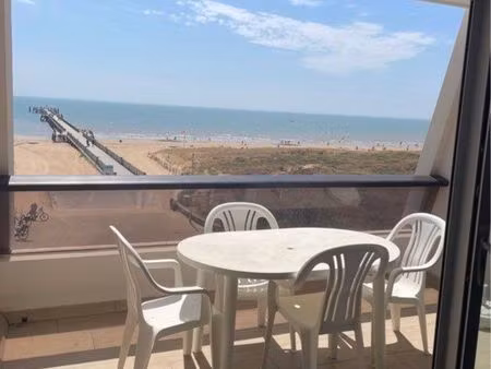 septembre à juin grand studio meublé face mer