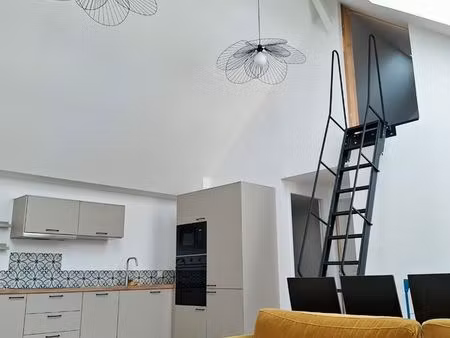 maison neuve meublée en duplex – 67 m² – 2 chambres avec salle de bain/wc privatif – tram 