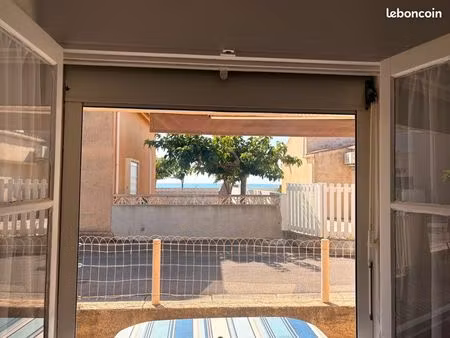 appartement 50m2  vue sur mer  jardin  2 ch