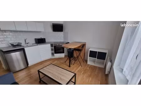 appartement meublé 2 pièces