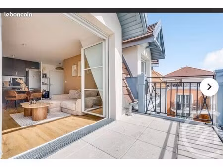 appartement 3 pièces 54 m² avec balcon et parking