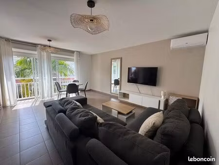 t2 meublé – moudong (baie-mahault) – 49 m²