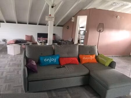 loue loft 80m² tout confort charges comprises 800