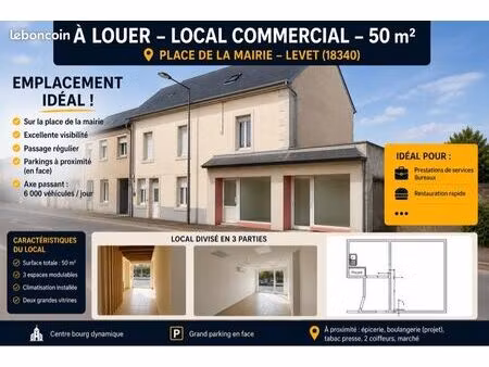 local commercial 50 m2