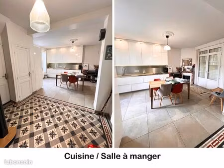 maison de caractère – les pavillons-sous-bois – 2 chambres – sous-sol – terrain de 143 m²