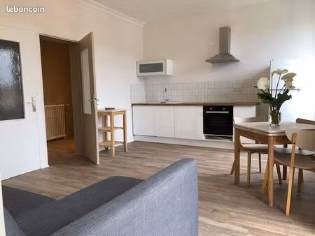 rare : appartement t2 meublé  55 m2 refait à neuf