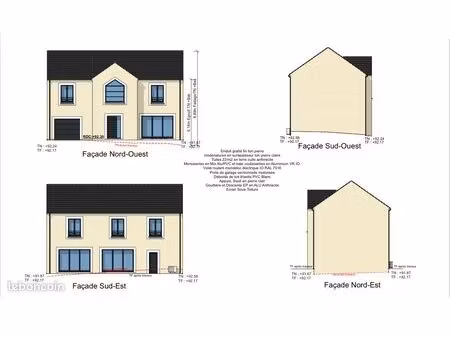 maison 5 pièces 127 m²