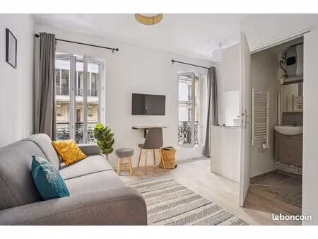 grand studio rénové de 22m2