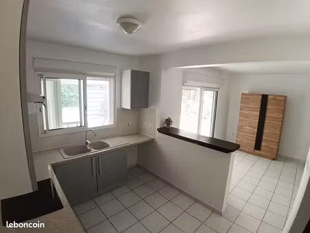 appartement 3 pièces rdc grand jardin