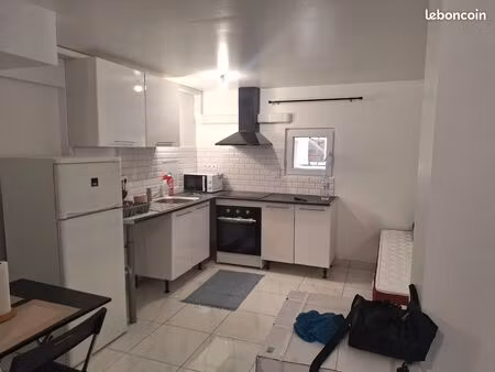 je loue un appartement studio de 33 mètres carrés