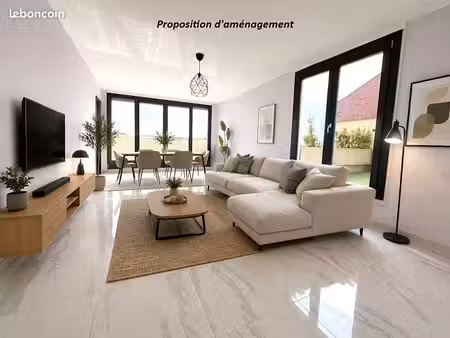 appartement 4 pièces 85 m²