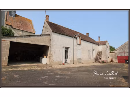 corps de ferme à vendre 9 pièces la neuville sur essonne (45)  grange  terrain clos
