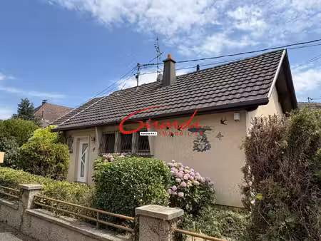 pfastatt  maison plain-pied de 86 m2 avec terrain de 7.50 a