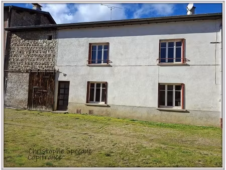 maison avec deux niveaux indépendants et garage à vendre à vetre sur anzon (42)