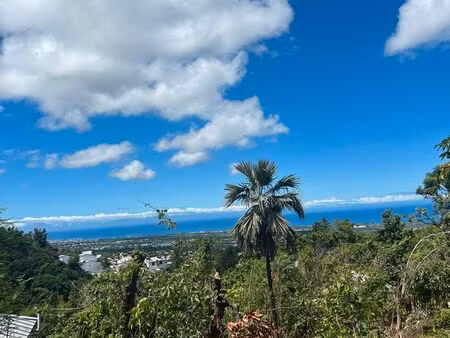 vends superbe terrain 1200m2