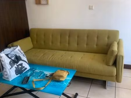 boucan canot t1bis meublé tout équipé à 2 mn de la plage et des commerces