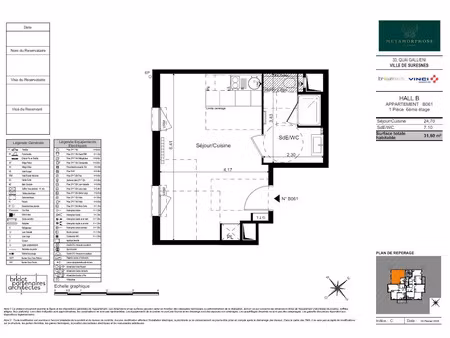 location appartement 1 pièce 32 m² à suresnes (92150)  967 €