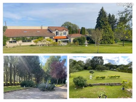 maison avec jardin paysager + terrain constructible