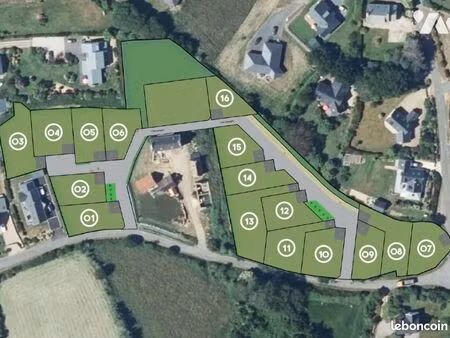 terrain 403 m² tregastel