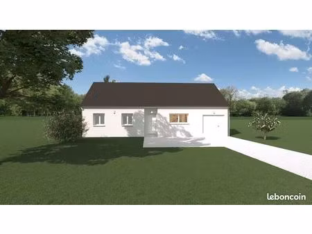 projet de construction d'une maison 95 m² avec terrain à boussac (23)