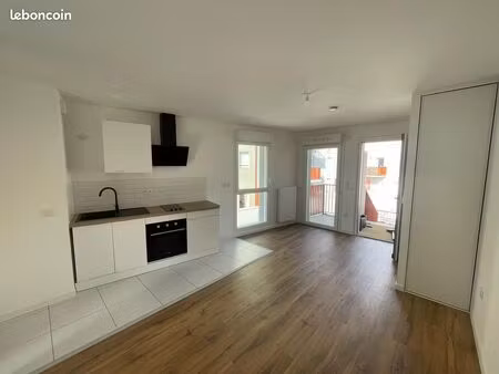 appartement t2 neuf de 37m² avec parking – proche université & parc