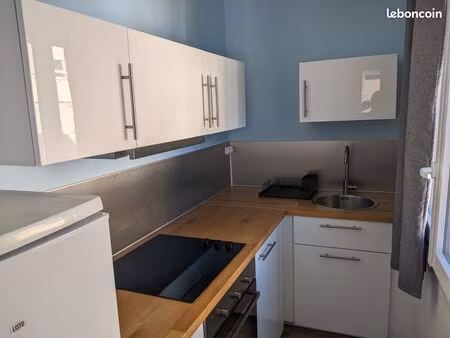 studio meublé 30m² avec parking  cave  rue viardot à dijon
