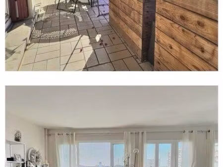 appartement lumineux de 53 m² avec grand balcon