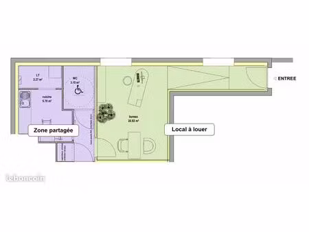 location local professionnel / commercial neuf