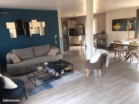 maison 5 pièces - 120 m² - jardin 500 m² - pont de l'arche (27340)