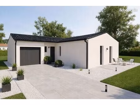 maison de 78.45 m² sur un terrain de 477 m² à sainte-soulle en charente-maritime (17)