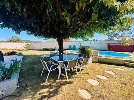 maison 86 m² – 3 chambres – quartier calme à livron-sur-drôme – garage & jardin avec pisci