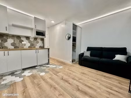 studio meublé rénové