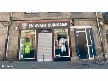 murs commerciaux loués en avant guingamp