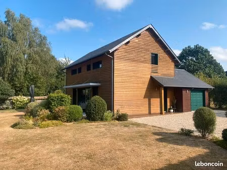 maison ossature bois 111 m² – jardin 1 155 m² – secteur le neubourg