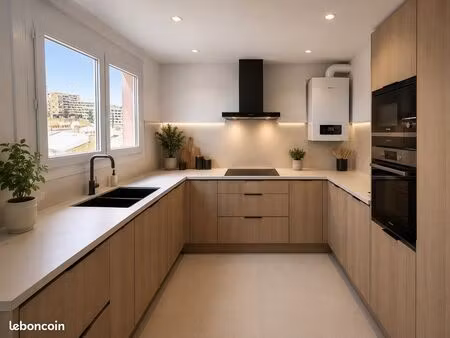 t3 70 m² entièrement rénové – quartier des capucins – brest