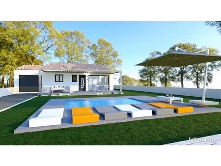 projet de construction d'une maison 110 m² avec terrain à aigues-mortes (30)
