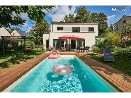 villa contemporaine - 4 chambres - piscine chauffée