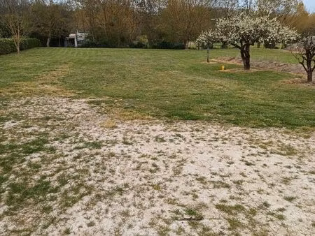 terrain à bâtir