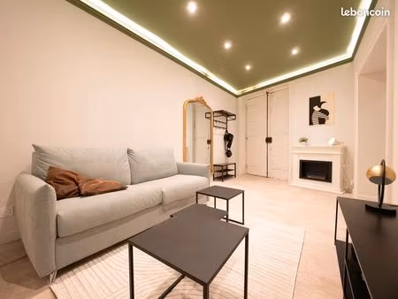 location meublée t1bis ecusson quartier st roch