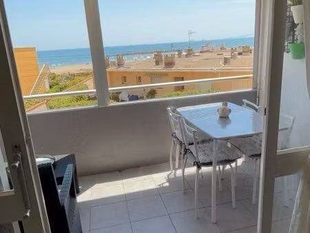 appartement vue sur mer valras plage